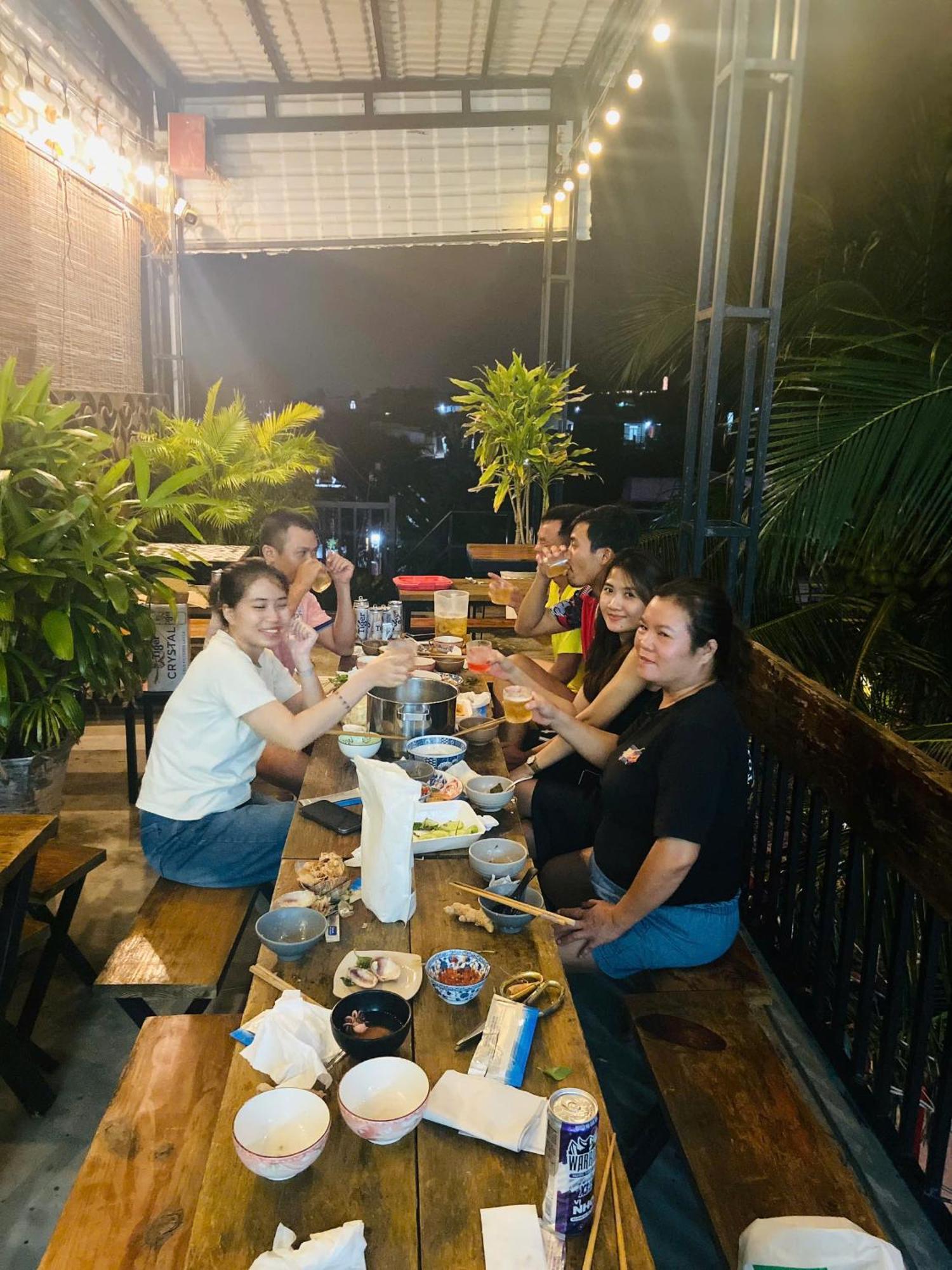 Gio Homestay And Coffee Ap Khanh Phuoc エクステリア 写真